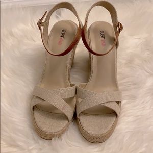 Just Fab wedge sandal